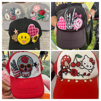 Patch Party- Includes Truckers Hats and More!